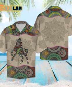 Horse Mandala Hawaiian Shirt