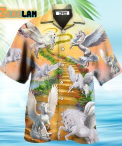 Horse Paradise Dream Style Hawaiian Shirt