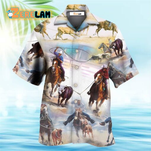 Horse Team Roping Is Importanter Hawaiian Shirt