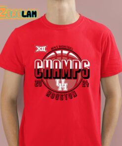 Houston 2024 Big 12 Men’s Basketball Champs Shirt