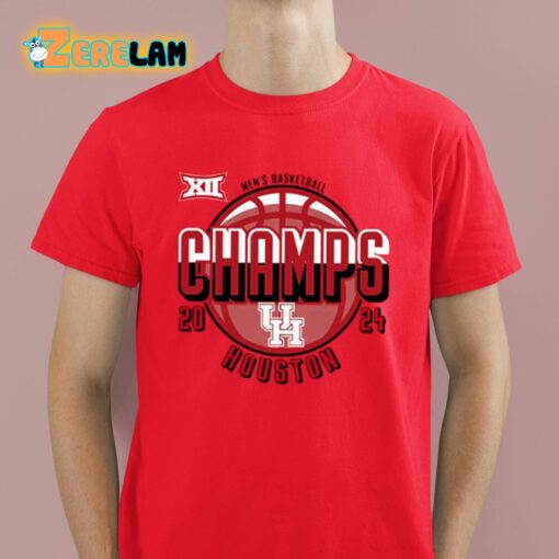 Houston 2024 Big 12 Men’s Basketball Champs Shirt