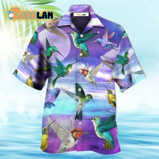 Hummingbird In A Fantasy World Hawaiian Shirt