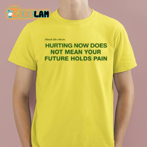 Hurting Now Does Not Mean Your Future Holds Pain Shirt