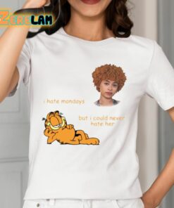 I Hate Mondays But I Could Never Hate Her Ice Spice Garfield Shirt 12 1