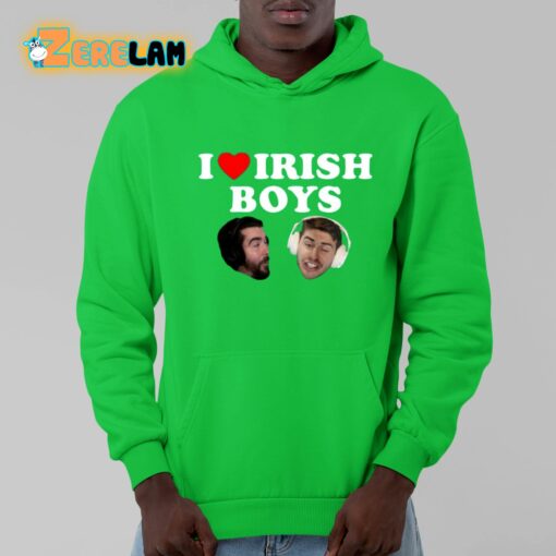 I Love Irish Boys Nogla Terroriser Shirt