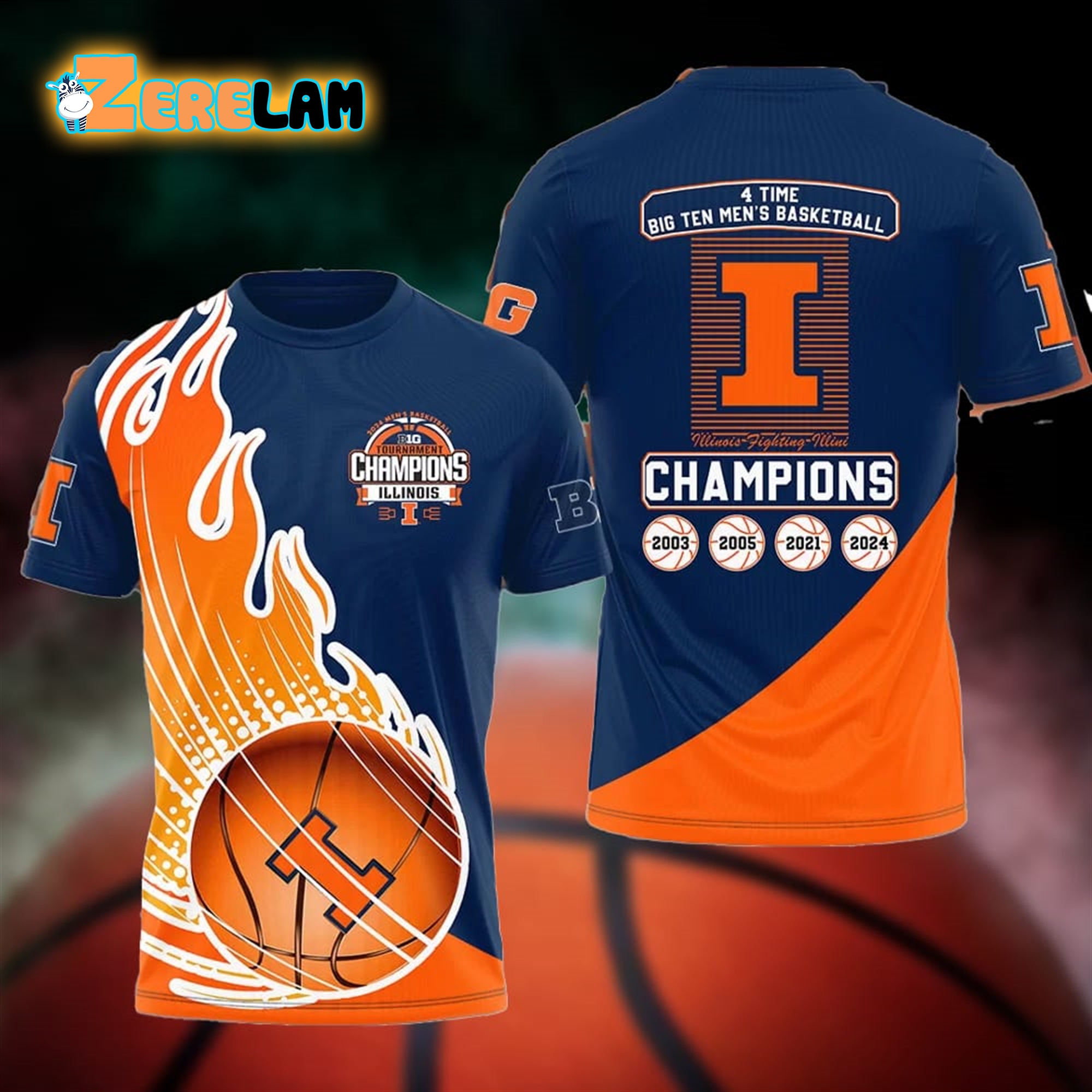 Orange basketball championship jersey