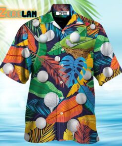 It Takes A Lot Of Balls To Golf The Way I Do Tropical Hawaiian Shirt