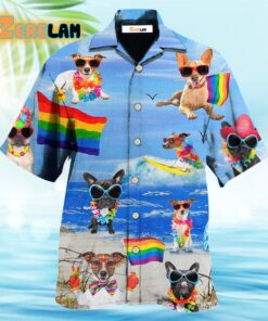 Jack Russell Terrier Cool Hawaiian Shirt