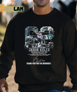 Jason Kelce Eagles 2011 2024 Thank You For The Memories Shirt 8 1