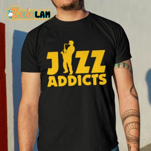 Jazz Addicts Saxophone Shirt