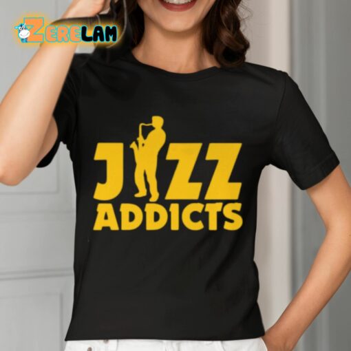 Jazz Addicts Saxophone Shirt