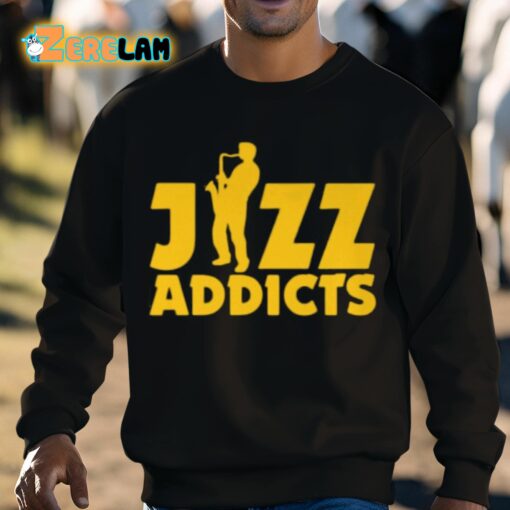 Jazz Addicts Saxophone Shirt