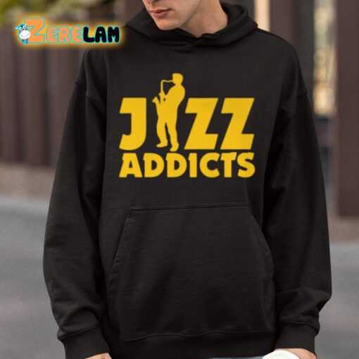 Jazz Addicts Saxophone Shirt