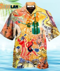 Jazz Music Life Is Good Jazz Makes It Better Hawaiian Shirt