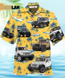 Jeep Stunning Tropical Style Hawaiian Shirt