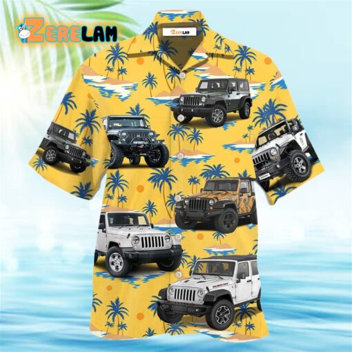 Jeep Stunning Tropical Style Hawaiian Shirt