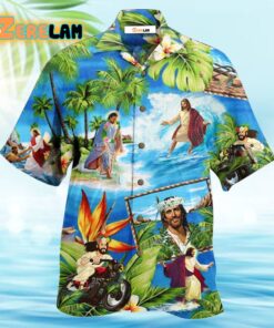 Jesus Stay Cool Hawaiian Shirt