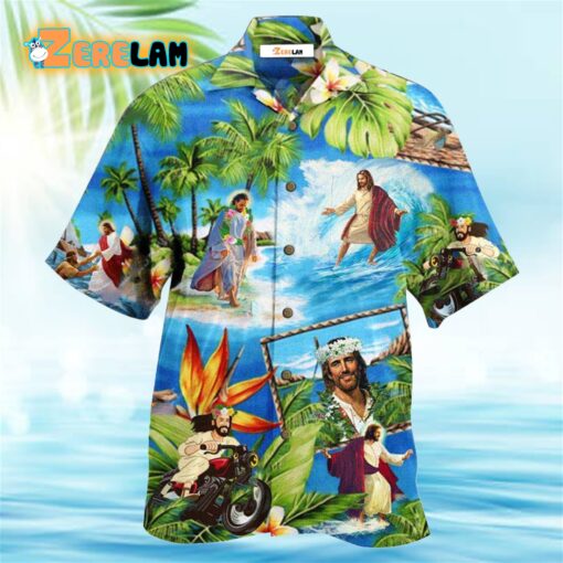 Jesus Stay Cool Hawaiian Shirt