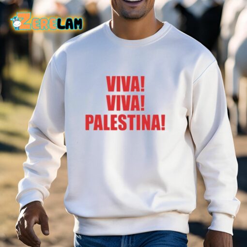 Julio Torres Viva Viva Palestina Shirt