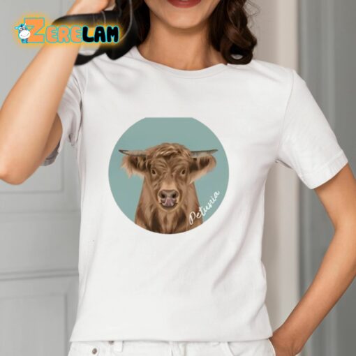 Katievanslyke Petunia Portrait Shirt