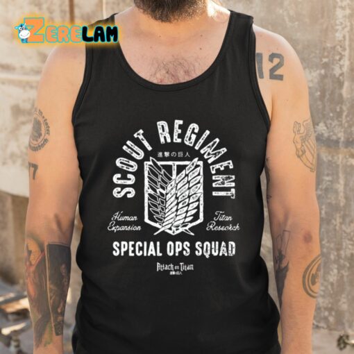 Kevin Scout Regiment Special Ops Squad Shirt