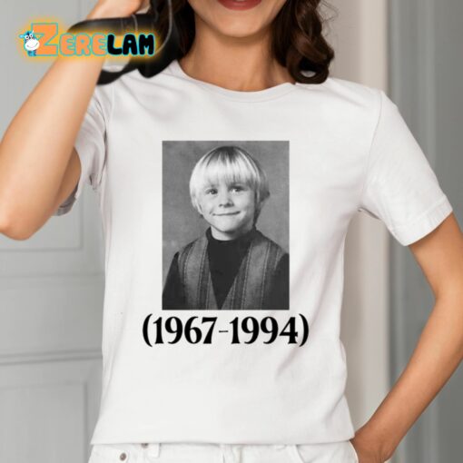 Kurt D Cobain Child 1967-1994 Shirt