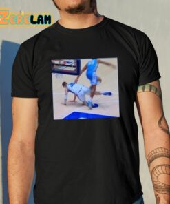 Kyle Filipowski Trips Harrison Ingram Photo Shirt