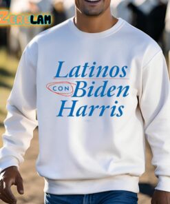 Latinos Con Biden Harris Shirt 13 1