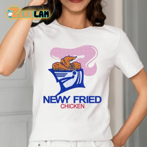 Lavender Baj Newy Fried Chicken Shirt