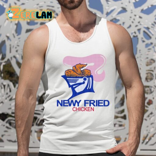 Lavender Baj Newy Fried Chicken Shirt