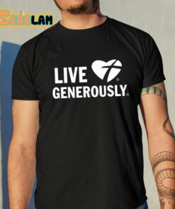 Lavern Spicer Live Generously Shirt