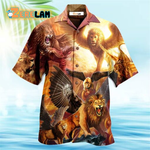 Lion King Love Life Hawaiian Shirt