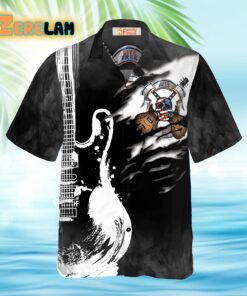 Live Free Or Die Guitar Hawaiian Shirt