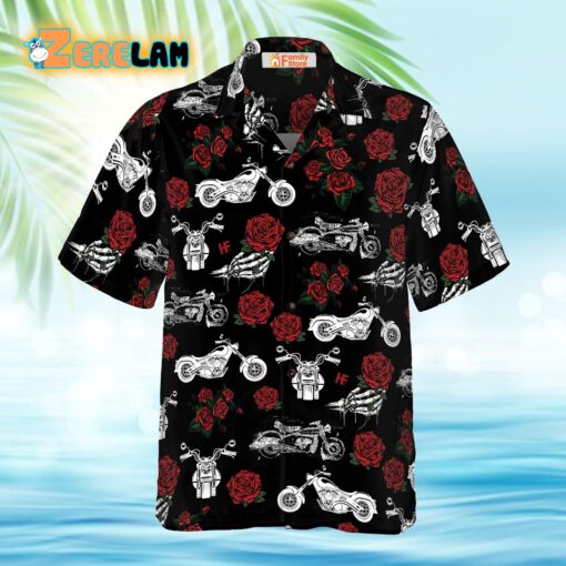 Live Love Motorbike Hawaiian Shirt