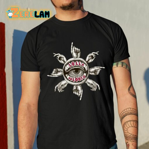 Lollapalooza All Seeing Eye Shirt