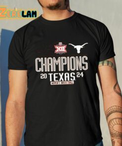 Longhorns 2024 Big 12 Women’s Basketball Conference Tournament Champions Shirt