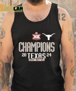 Longhorns 2024 Big 12 Womens Basketball Conference Tournament Champions Shirt 6 1