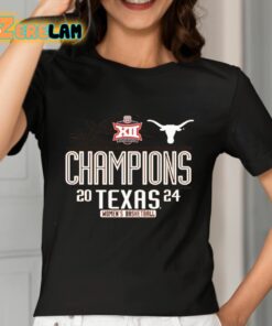 Longhorns 2024 Big 12 Womens Basketball Conference Tournament Champions Shirt 7 1