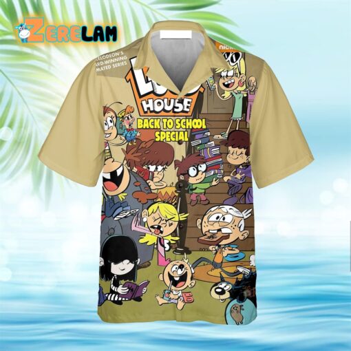 Loud House Back To School Special Hawaiian Shirt