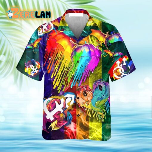 Love Wins Pride Colorful Month Hawaiian Shirt