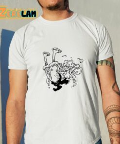 Luffy Gear 5 Floating In Air Essential Shirt