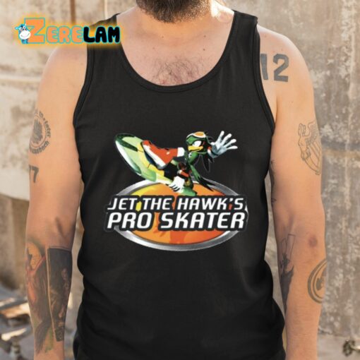 Mamono World Jet The Hawk’s Pro Skater Shirt