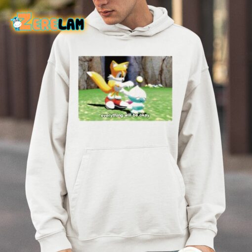 Mamono World Tails Chao Everything Will Be Okay Shirt