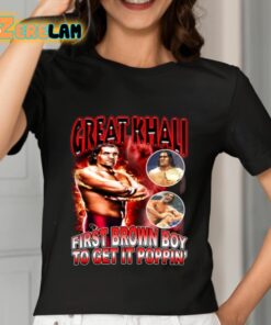 Mansoor Great Khali First Brown Boy To Get It Poppin Shirt 7 1