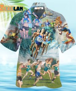 Marathon Run For Earth Run For Us Hawaiian Shirt