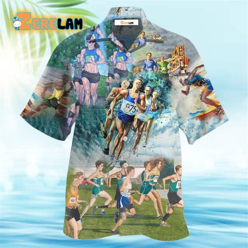 Marathon Run For Earth Run For Us Hawaiian Shirt