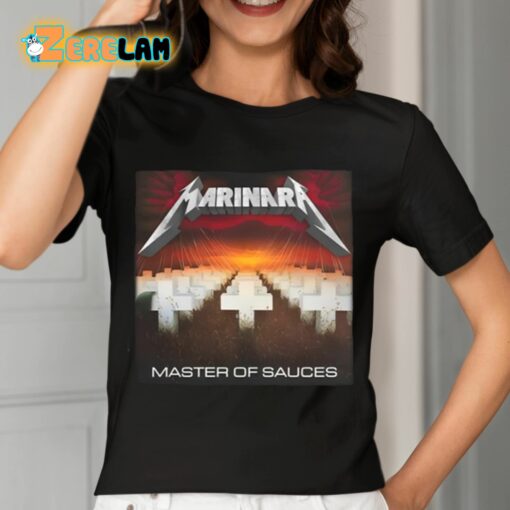 Marinara Master Of Sauces Shirt