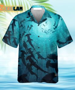 Marine Life Shark Hawaiian Shirt