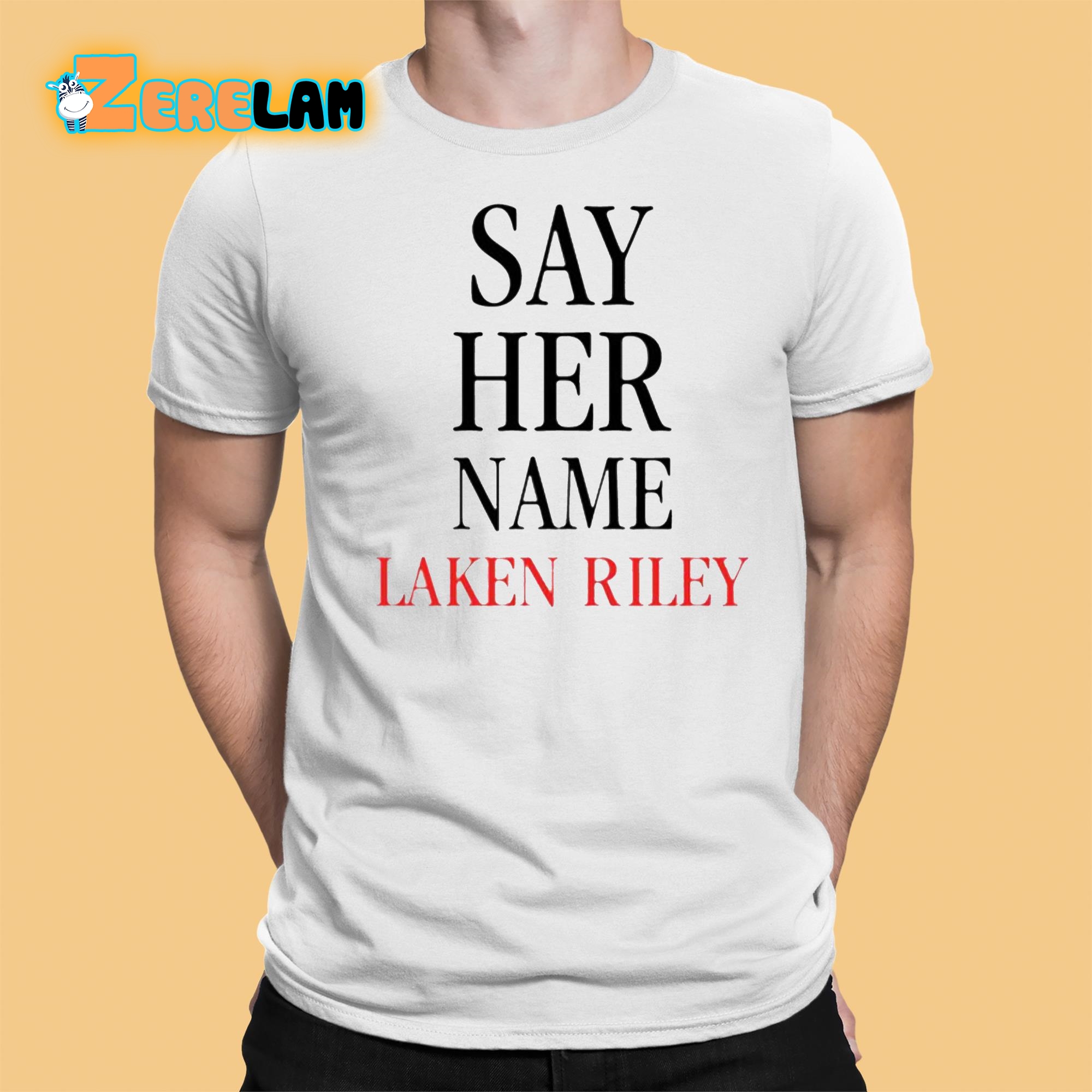 Marjorie Taylor Greene say her name laken riley shirt 1 1