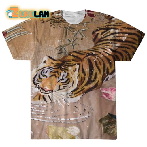 Mark Elliot Zuckerberg Tiger Shirt